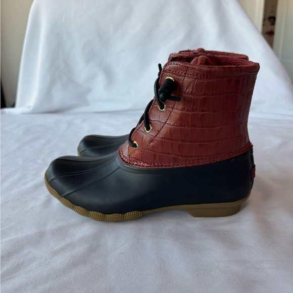 Sperry Ellis Saltwater Waterproof Boot, Size 7.5 - Picture 4 of 12